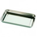 BATEA AC/INOX.18/10 IMPRESA SIN SOLDADURAS. 370X270X(H) 50MM