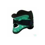COLLAR CERVICAL DE EMERGENCIA 1 PIEZA. AZUL CLARO.PEDIÁTRICO. L: 44,5CM. H:11,5CM.