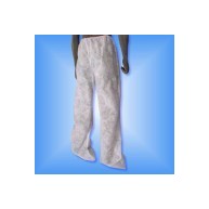 PANTALÓN DE PRESOTERAPIA DESECHABLE POLIPROPILENO BLANCO.