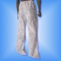 PANTALÓN DE PRESOTERAPIA DESECHABLE POLIPROPILENO BLANCO.