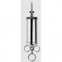 JERINGA PARA OIDOS AC/INOX. CON DOS CÁNULAS 200ML