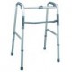 ANDADOR EN ALUMINIO ANODIZADO. PLEGABLE