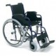 SILLA DE RUEDAS PLEGABLE ORT10406 CON PORTASUEROS Y ANTIRROBO.