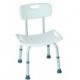 SILLA DE DUCHA CON RESPALDO.