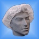 GORRO DESECHABLE CIRCULAR BLANCO.