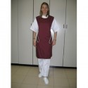DELANTAL ANTI-X TIPO CIRUJANO.PROTECCIÓN 0.25 LONGITUD 100 cms.TALLA M.