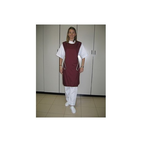 DELANTAL ANTI-X TIPO CIRUJANO.PROTECCIÓN 0.35 LONGITUD 100 cms.TALLA M.