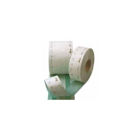 ROLLO DE PAPEL PARA ESTERILIZACIÓN CON VAPOR O GAS  25CMX100 M
